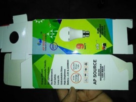 9 Watt Rechargeable LED Bulb