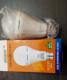 Argent 9W Rechargeable Ac/Dc Bulb