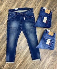 Blue Shaded Denim Jeans