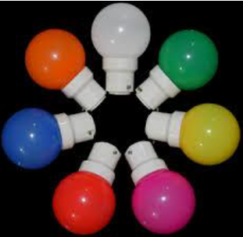 Colored LED Bulb