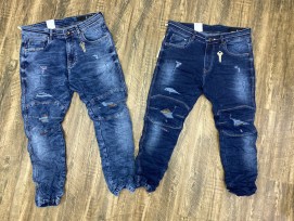 Destroyed Denim Jeans