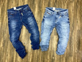 Distresses Denim Jeans