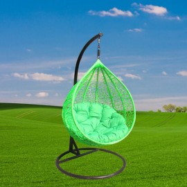 Green Outdoor Hanging Swing Chair