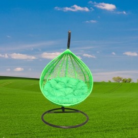 Green Outdoor Hanging Swing Chair