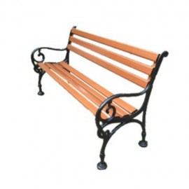 Kingsville Cast Iron Garden Bench