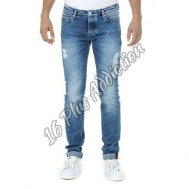 Mens Faded Jeans