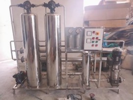 Stainless Steel Reverse Osmosis Plant