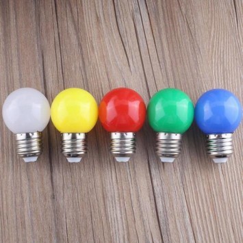 Colored LED Bulb