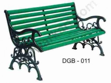 Italian Cast Iron Garden Bench